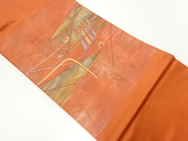JAPANESE NAGOYA OBI / WOVEN ABSTRACT